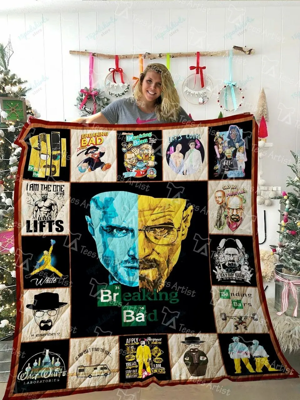 Breaking Bad Quilt Blanket 02291 and Home Decor