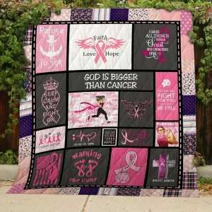 Breast Cancer Warrior – Quilt and Home Decor