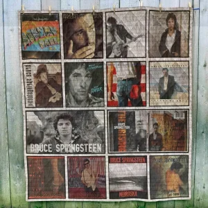 Bruce Springsteen Blanket Th10072019 Quilt and Home Decor