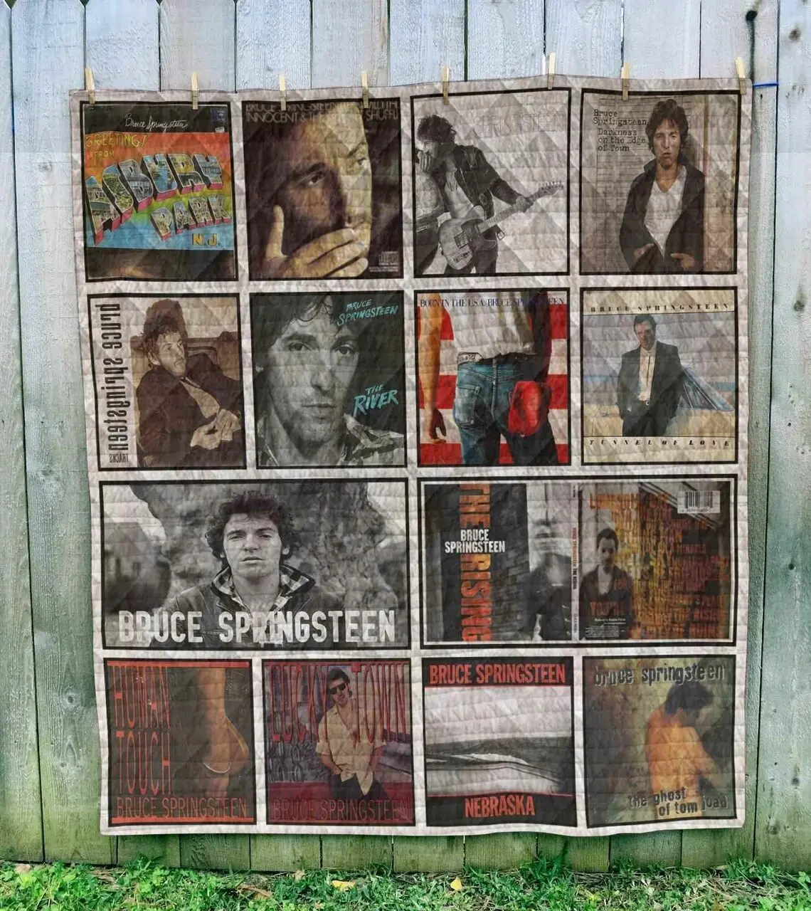 Bruce Springsteen Blanket Th10072019 Quilt and Home Decor