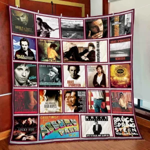 Bruce Springsteen Quilt – Pod000002 and Home Decor