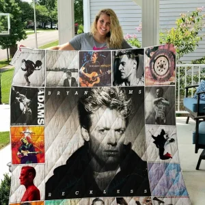 Bryan Adams Quilt Blanket 01353 and Home Decor