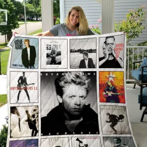 Bryan Adams Quilt Blanket 02 and Home Decor