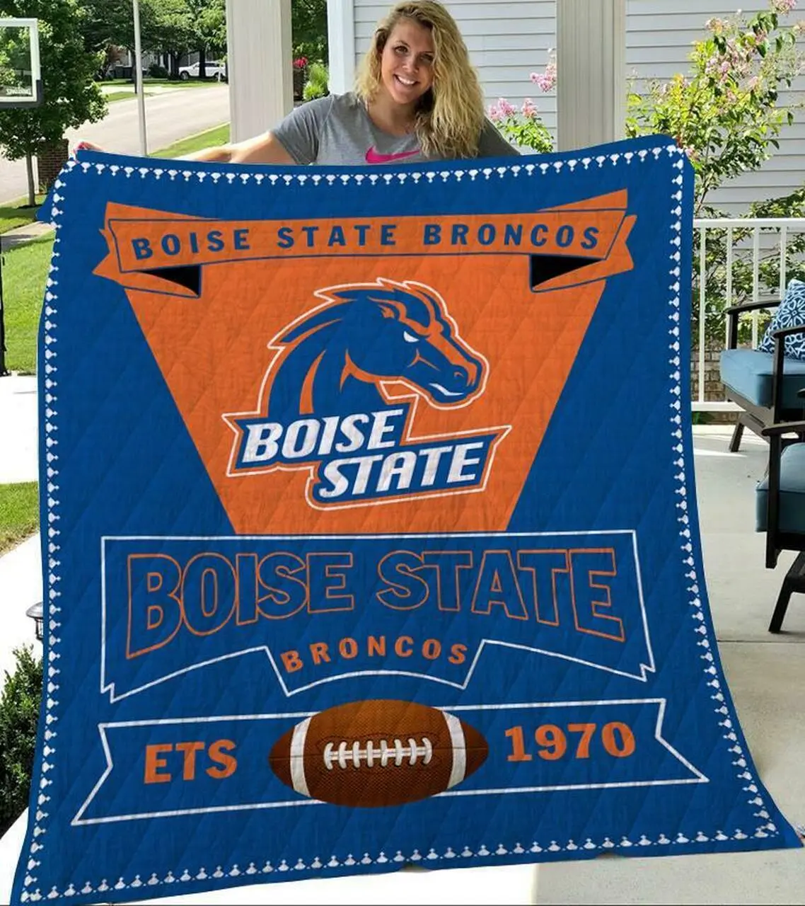 Bsb Logo Premium Quilt and Home Decor