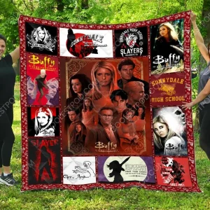 Buffy The Vampire Slayer Quilt Blanket and Home Decor