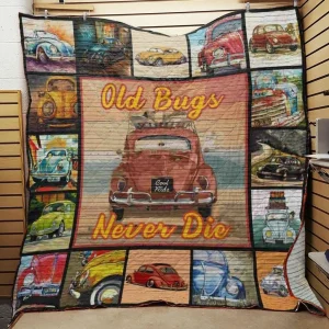 Bug Car Quilt Blanket Abc07113570 and Home Decor