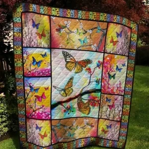 Butterfly Animal Quilt Iot and Home Decor