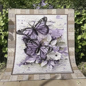 Butterfly Animal U Quilt Ej and Home Decor