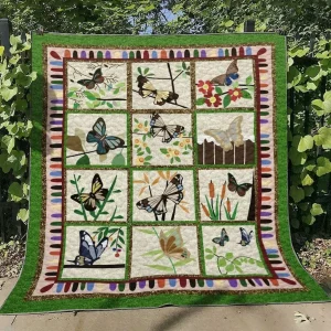 Butterfly Bl280604 Quilt Blanket and Home Decor