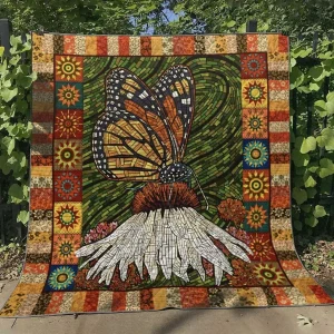 Butterfly Hm240507 Quilt Blanket and Home Decor