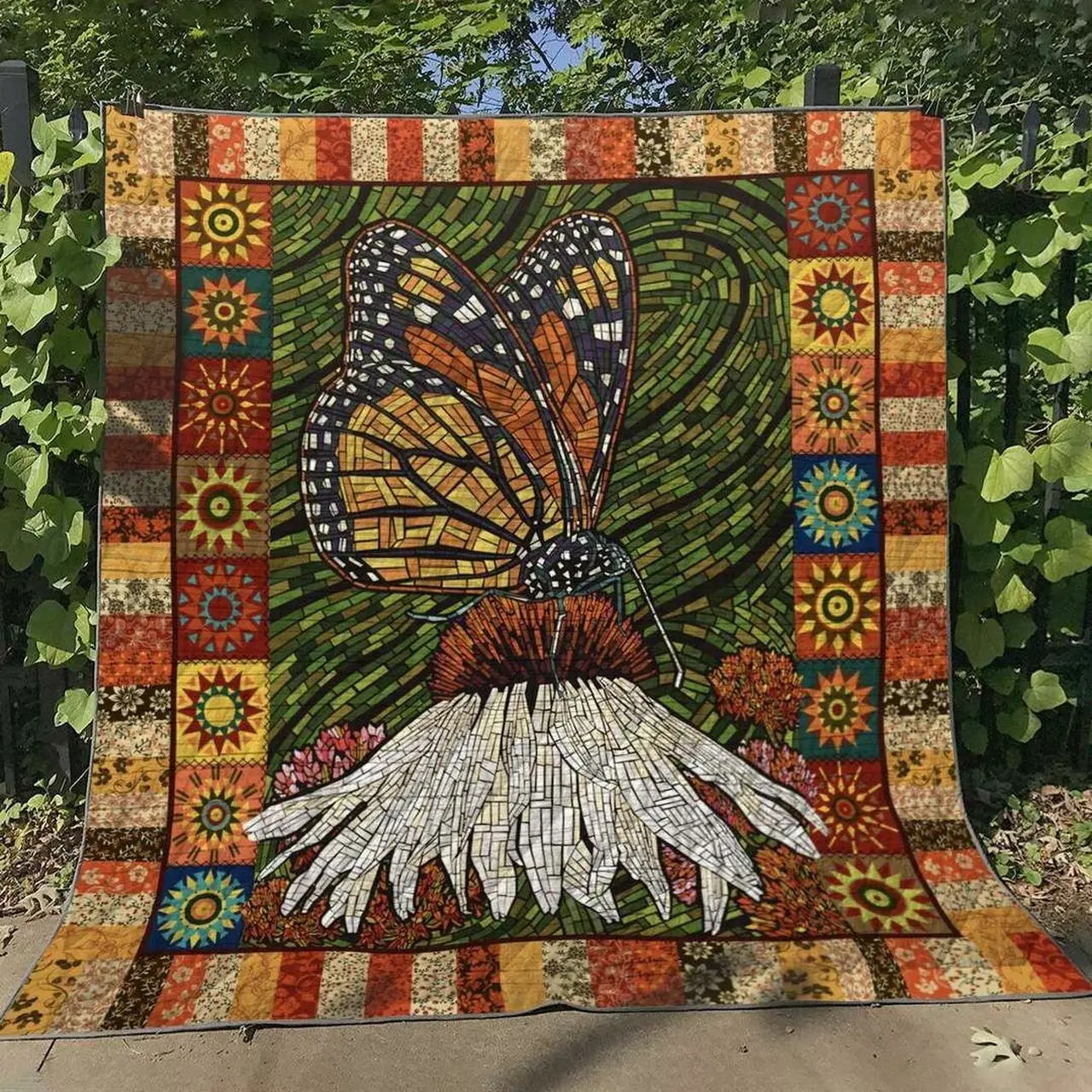 Butterfly Hm240507 Quilt Blanket and Home Decor