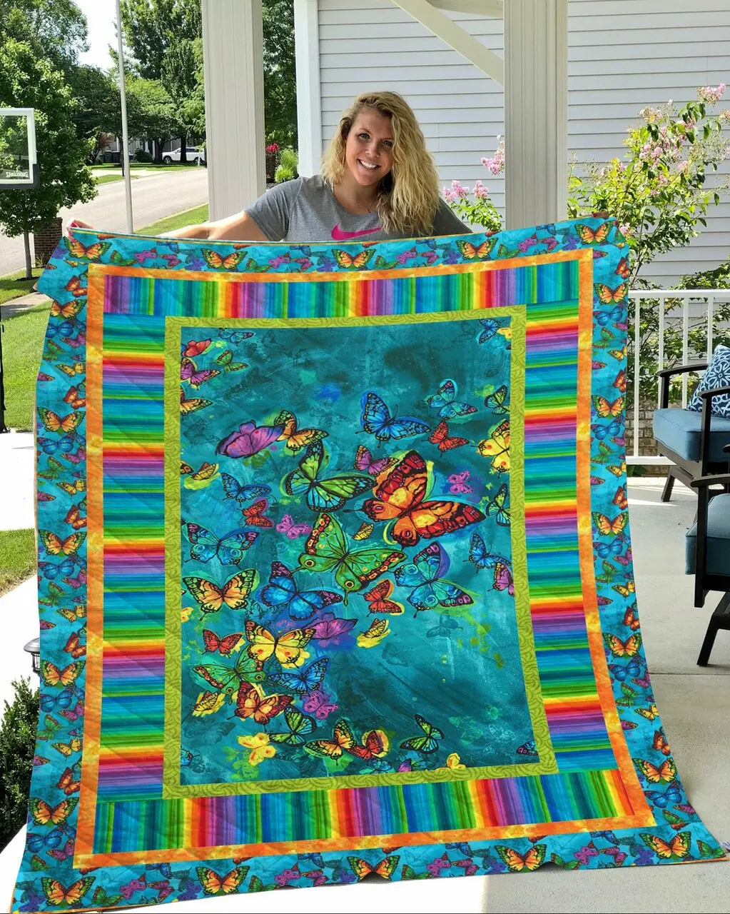 Butterfly Quilt and Home Decor