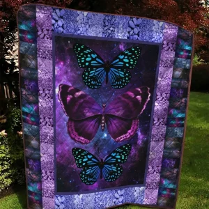 Butterfly Quilt Blanket 6007 and Home Decor
