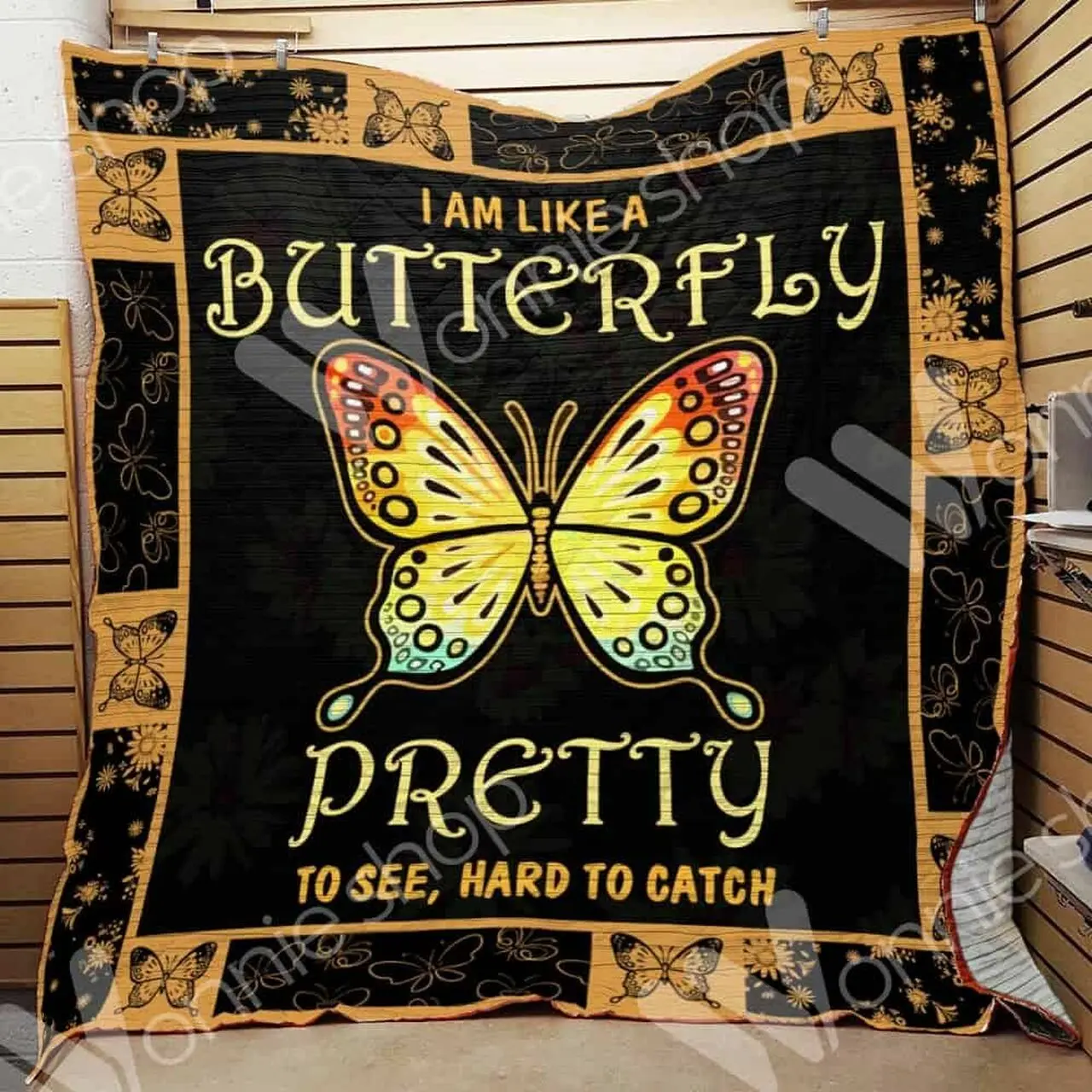 Butterfly Quilt Blanket Dhc06021220Td and Home Decor