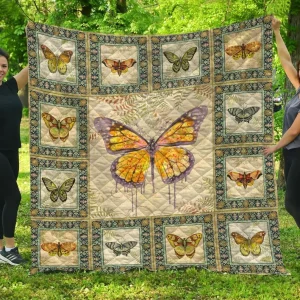 Butterfly Quilt Blanket Dhc1312197Vt and Home Decor
