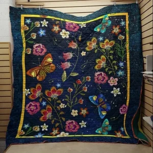 Butterfly Quilt Blanket Dhc13123727Vt and Home Decor