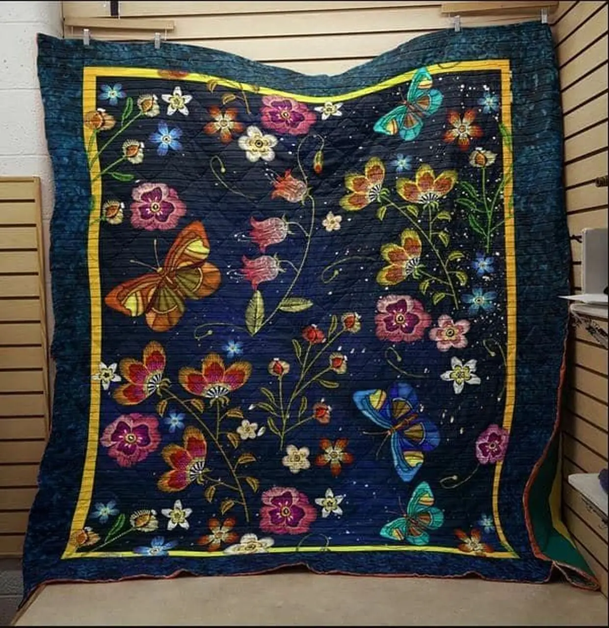 Butterfly Quilt Blanket Dhc13123727Vt and Home Decor