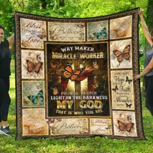 Butterfly – Quilt My God Id1-B and Home Decor