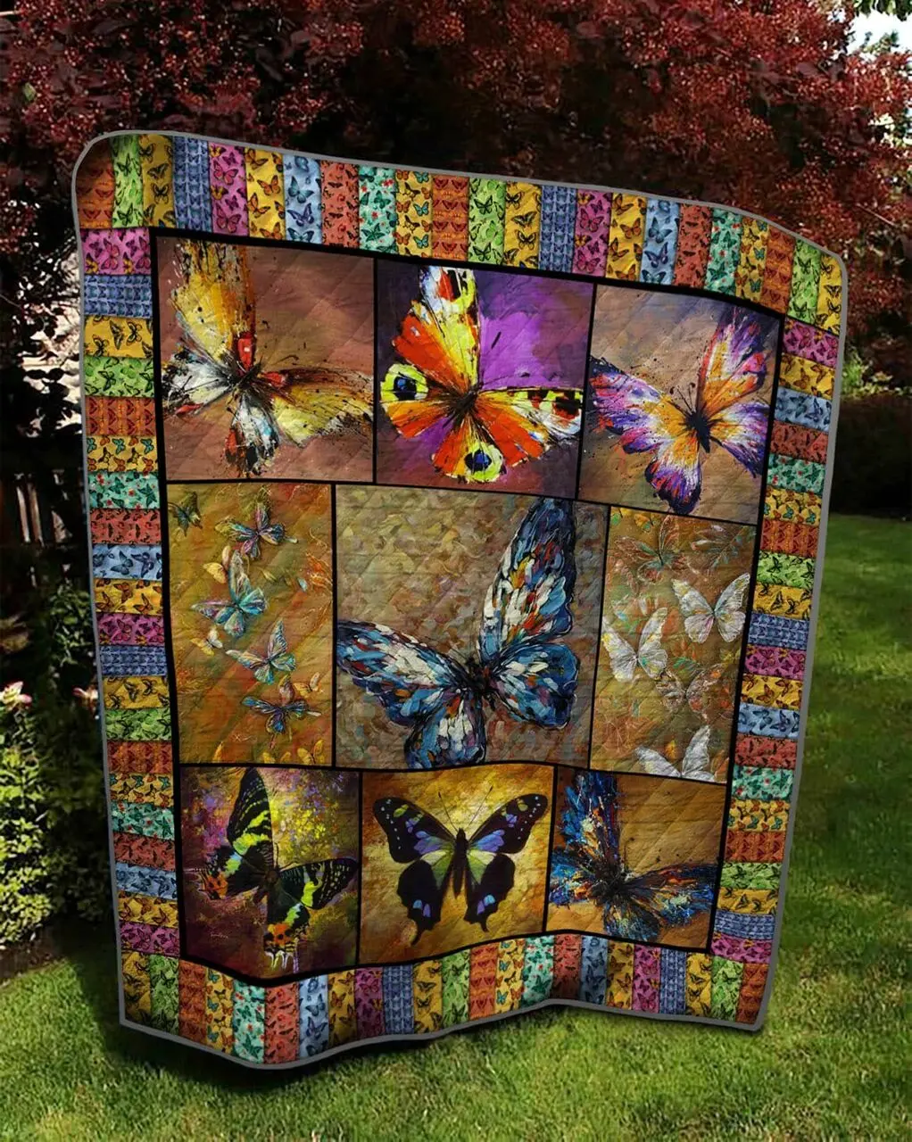 Butterfly Quilt Odm and Home Decor