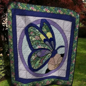 Butterfly Vb150502 Quilt Blanket and Home Decor