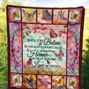 Butterfly Vcb Quilt Derqeg and Home Decor