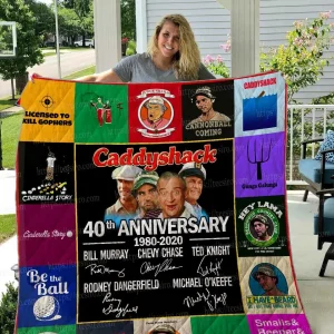 Caddyshack Quilt Blanket 01 and Home Decor