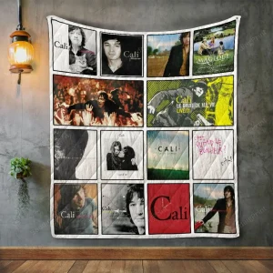 Cali Album Covers Quilt Blanket and Home Decor
