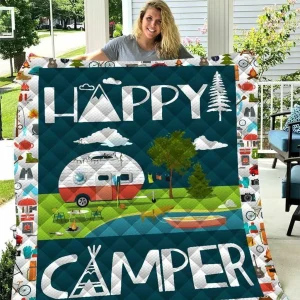 Camping Quilt Blanket ABC281104 and Home Decor