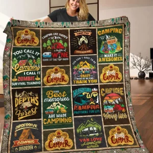 Camping Quilt Blanket C9B300502Ta and Home Decor