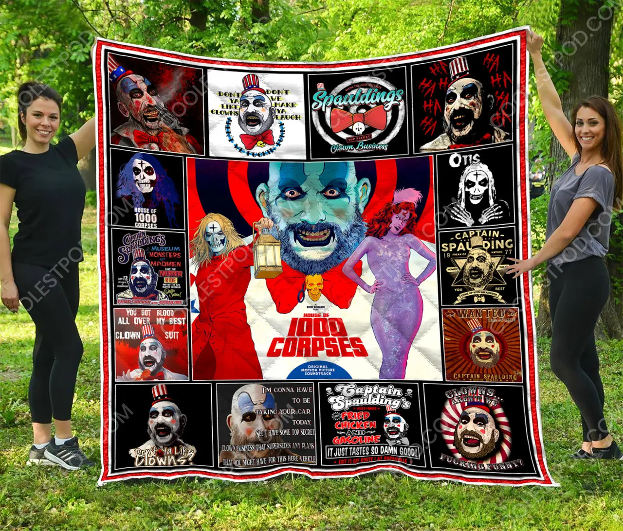 Captain Spaulding H89 – Quilt and Home Decor