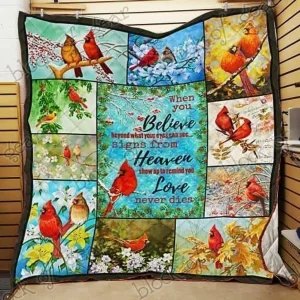 Cardinal Hur Quilt Cysilt and Home Decor