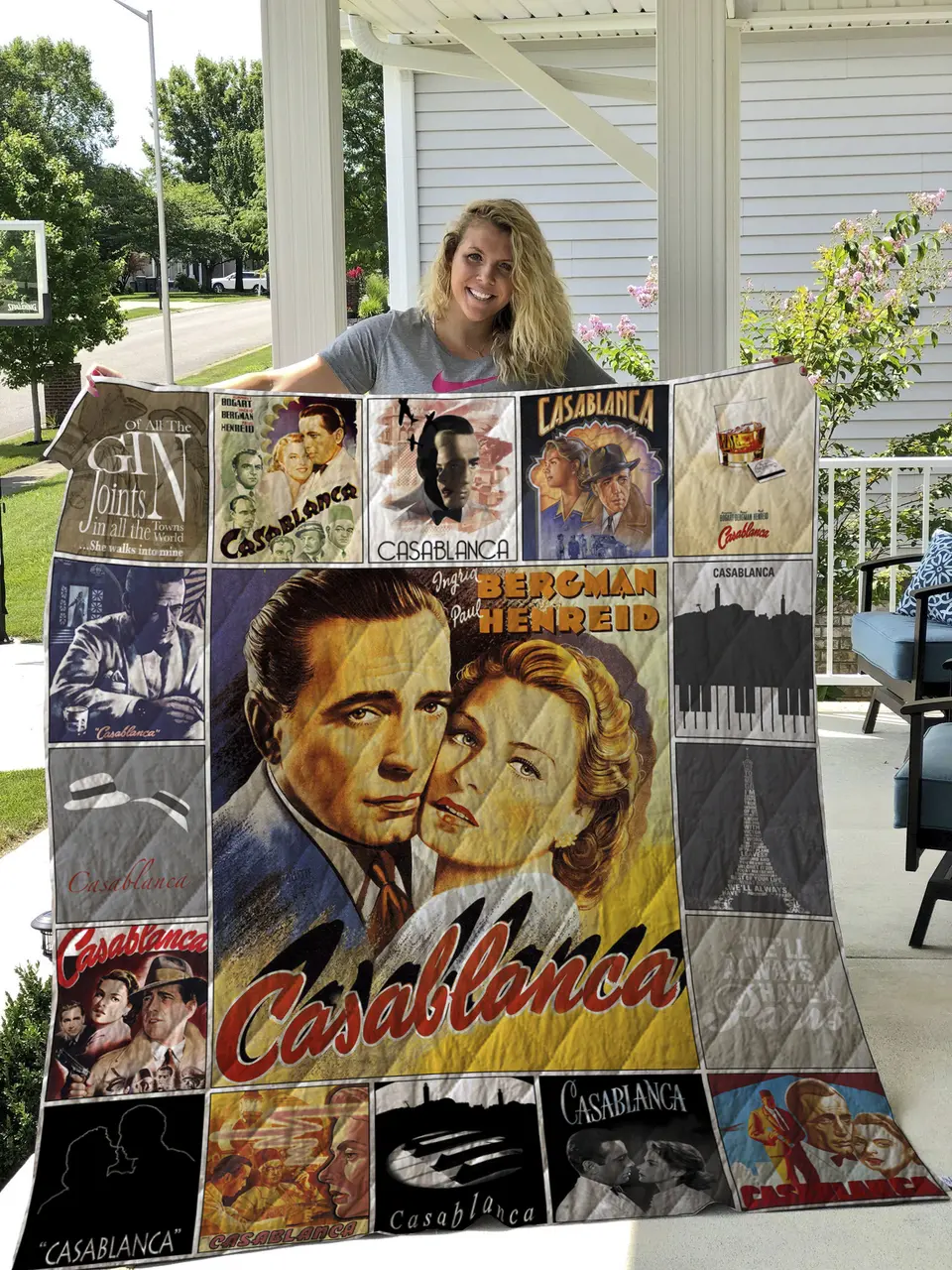 Casablanca Love Story Quilt and Home Decor
