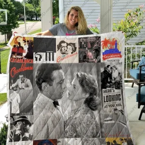 Casablanca Quilt Blanket 02 and Home Decor