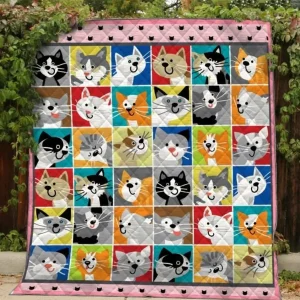 Cat Cl14100064Mdq Quilt Blanket and Home Decor
