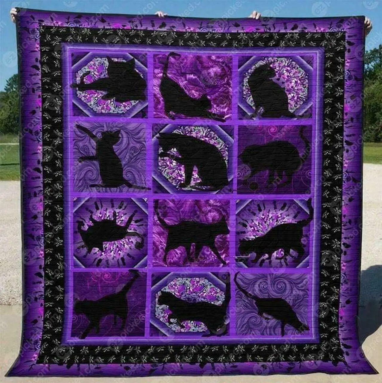 Cat Cla0810064Q Quilt Blanket and Home Decor