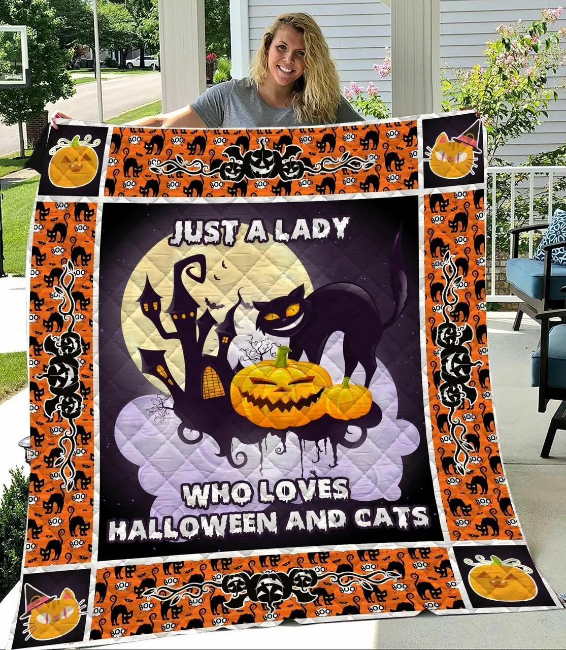 Cat Lover Quilt Blanket ABC07111481 and Home Decor