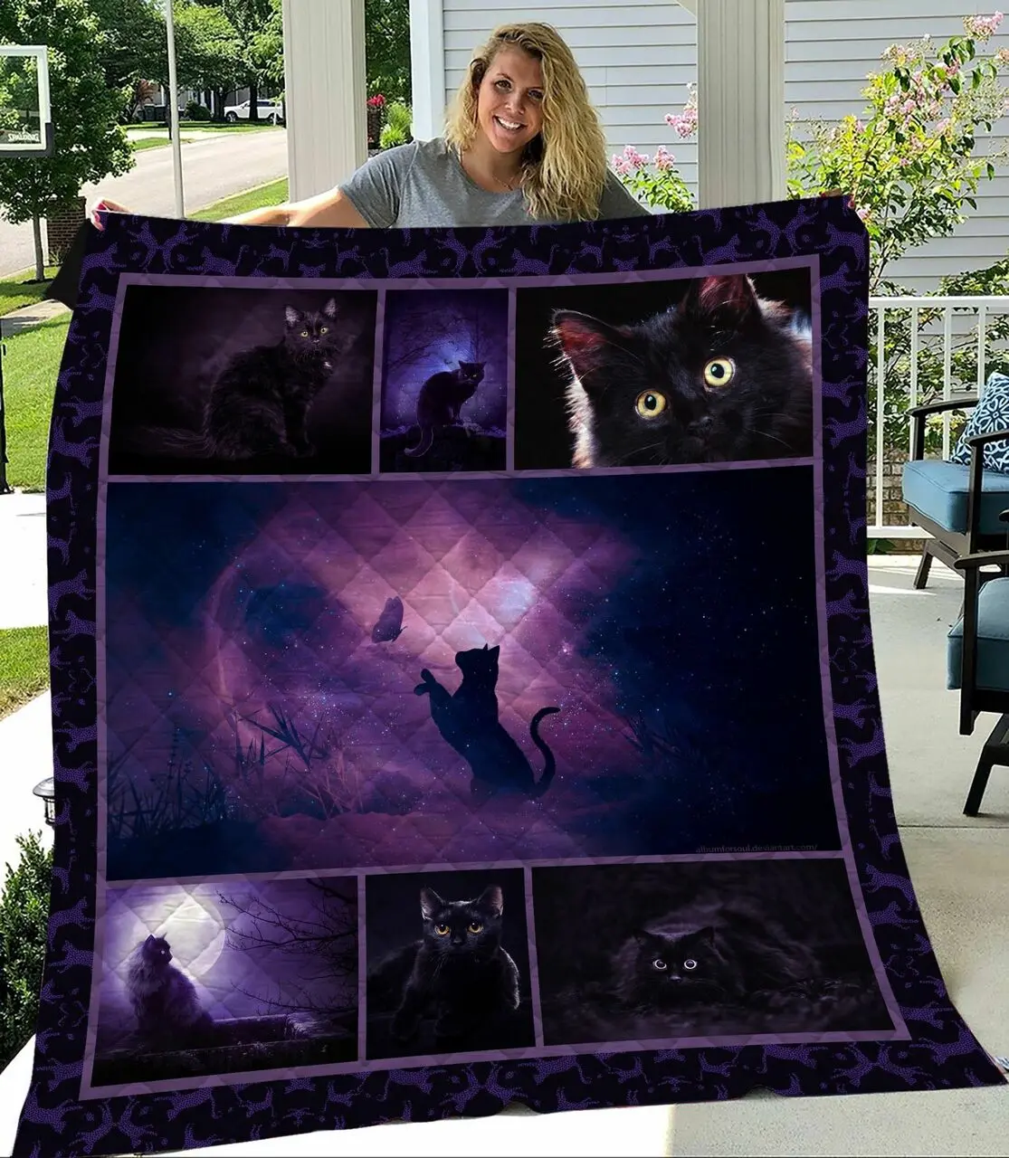 Cat Lover Quilt Kuq and Home Decor