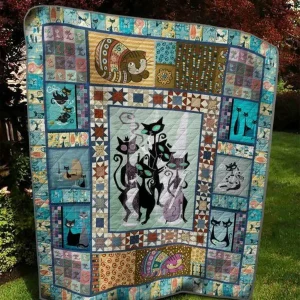 Cat Performance Quilt Blanket Quilt and Home Decor