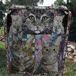 Cat Quilt and Home Decor