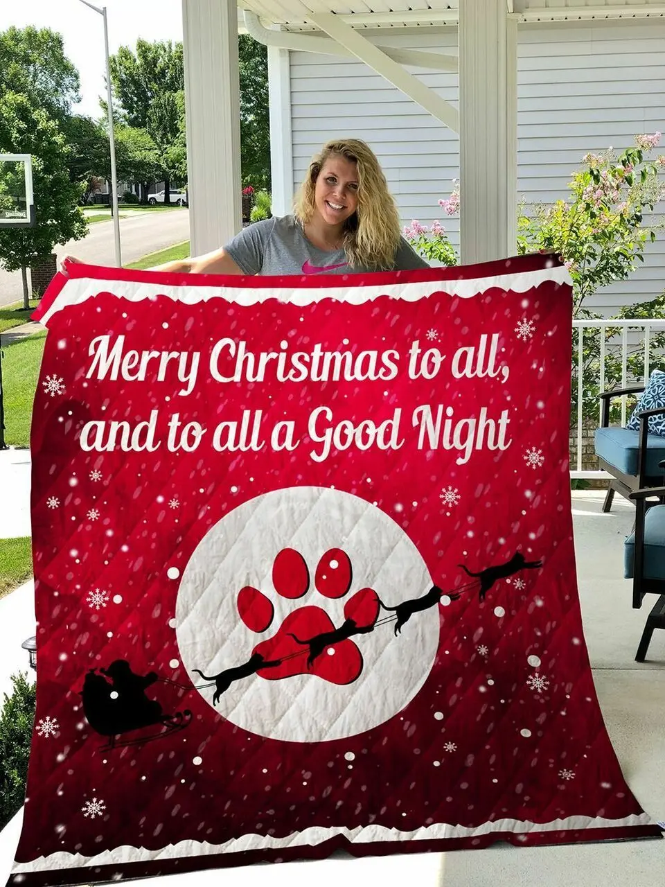 Cat Quilt Blanket ABC07114242 and Home Decor