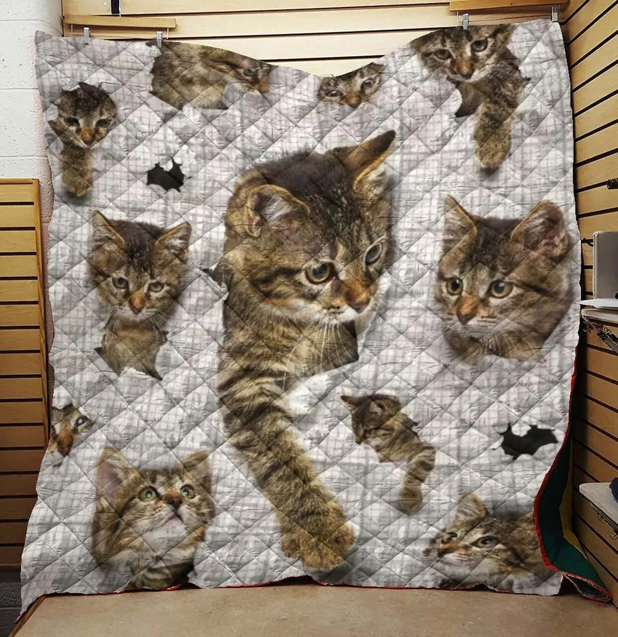 Cat Quilt Blanket C9B0504144NH and Home Decor
