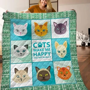 Cat Quilt Blanket C9B250303TY and Home Decor