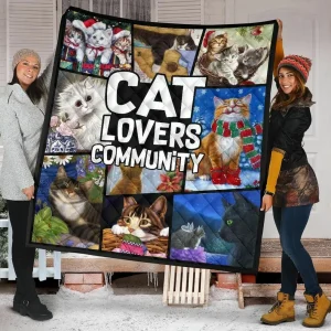 Cat Quilt Blanket Dhc09121428Dd and Home Decor
