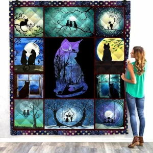 Cat Vcb Quilt Derqde and Home Decor