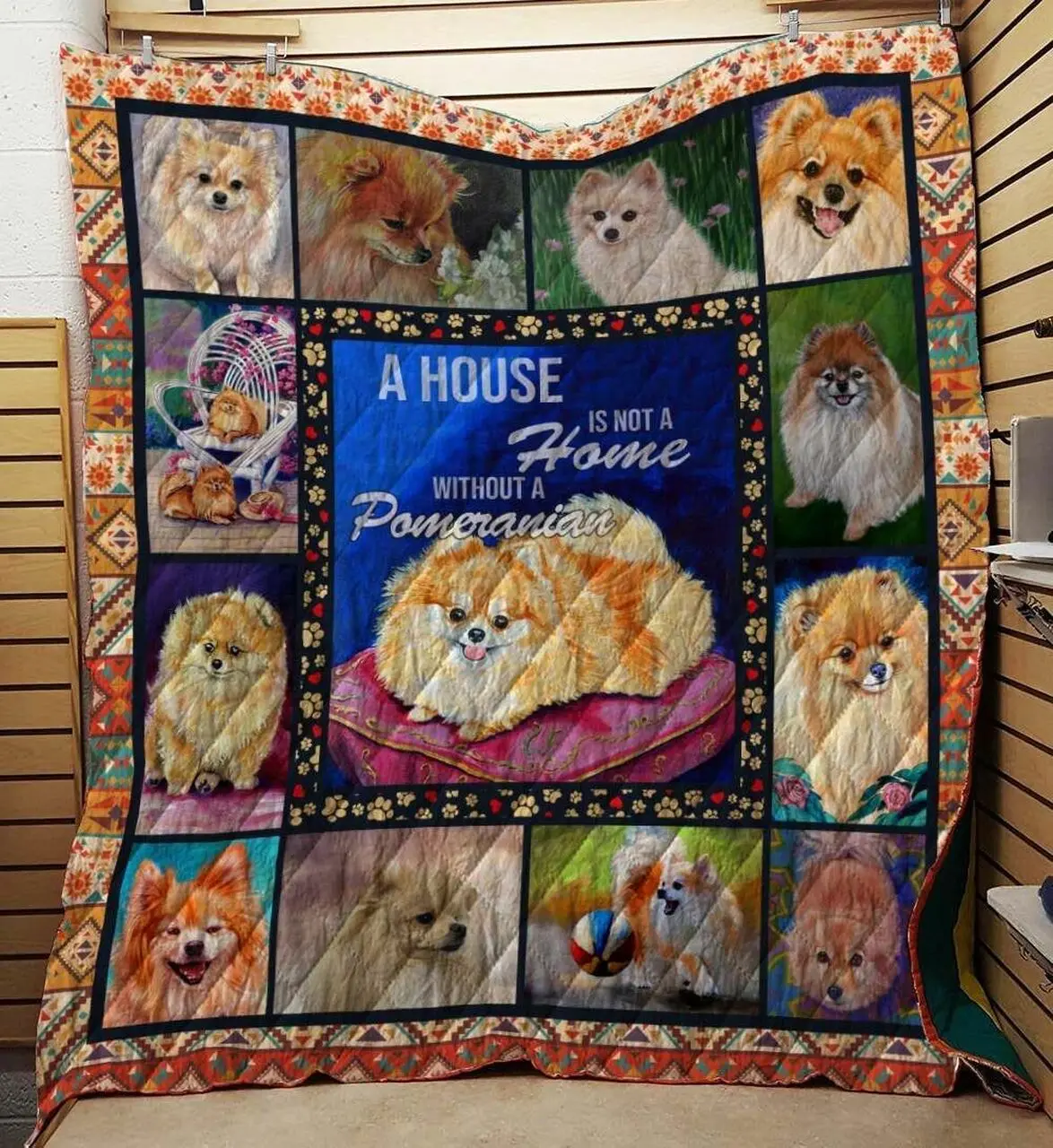 Cat We Beside You U Quilt Im and Home Decor