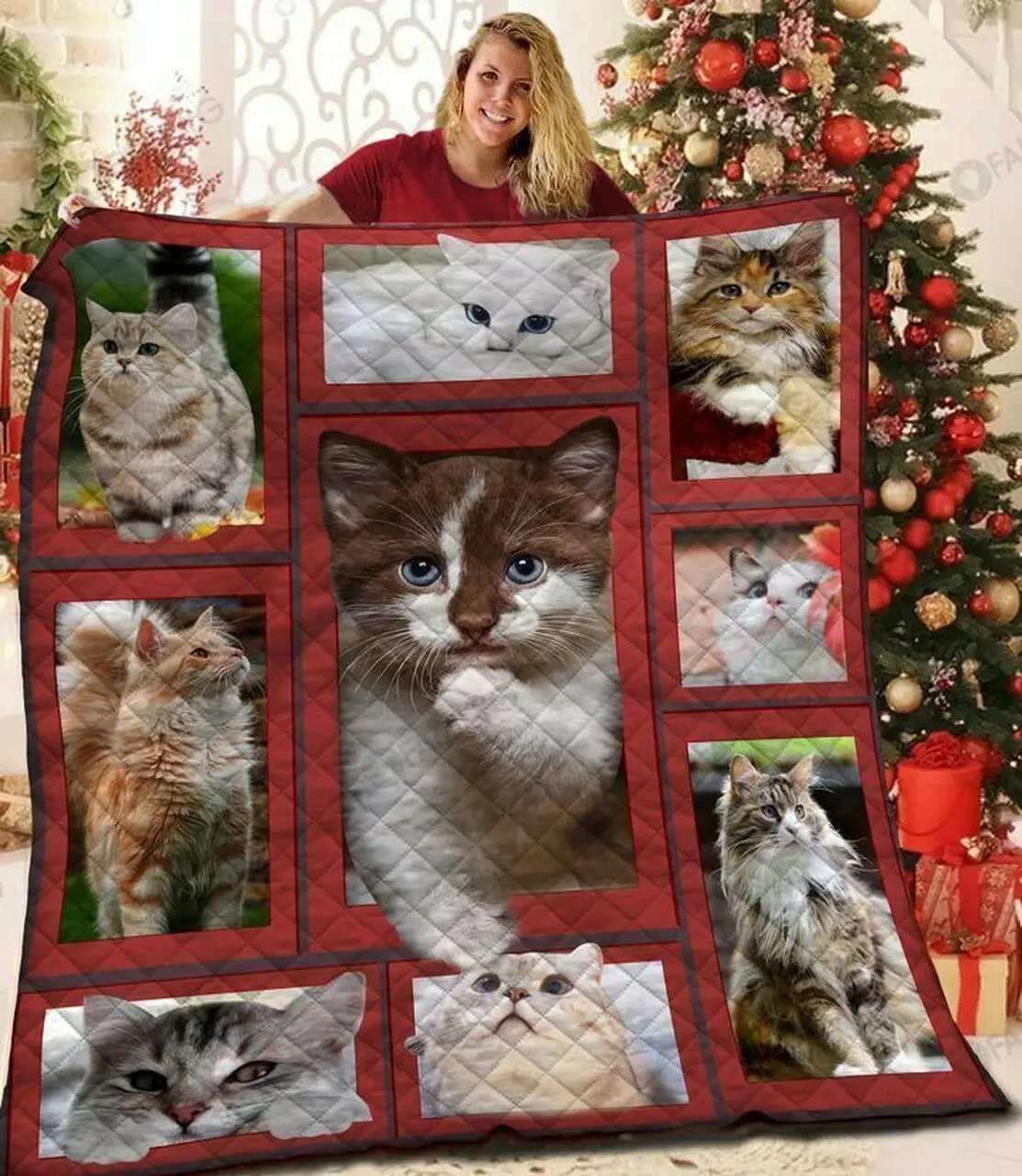 Cats Beauty KC2909781CL Quilt Blanket and Home Decor