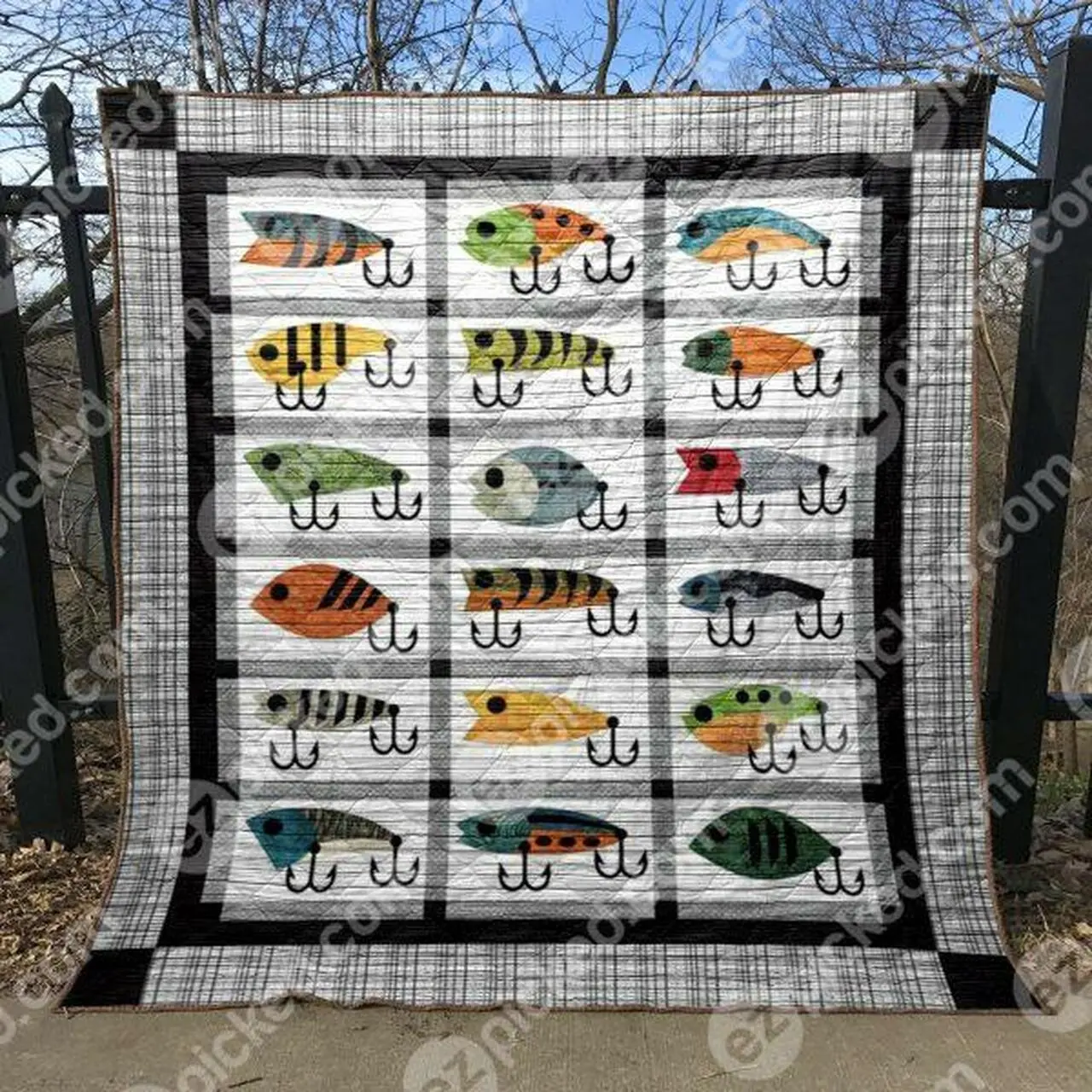 Caught Ya Quilt Blanket Tt99 Quilt and Home Decor