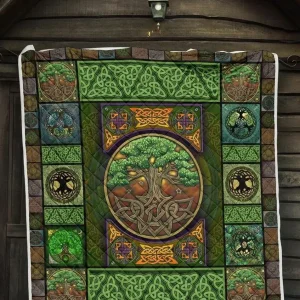 Celtic Ah Quilt Derqav and Home Decor