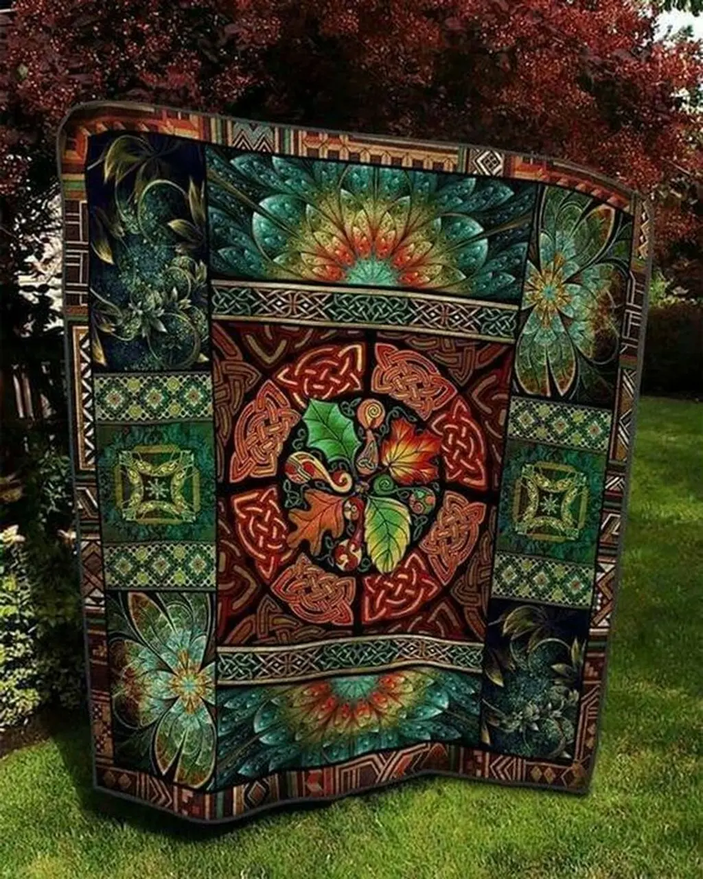 Celtic In Love V29 3D Customized Quilt and Home Decor