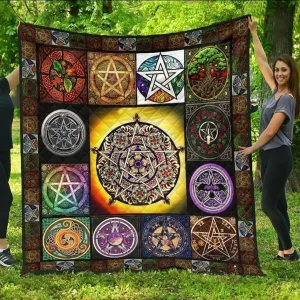 Celtic Quilt Blanket Dhc13123971Vt and Home Decor